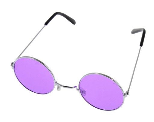 Okrúhle okuliare HIPIS LENONKI 70's hippie COLOR