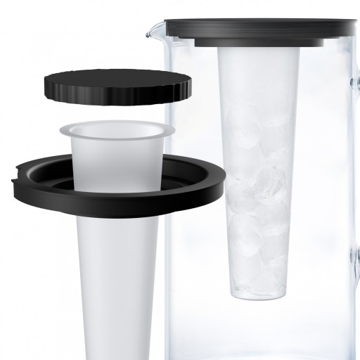 Vložka do ľadu Wessper D2 Borosilikátový džbán Aquamax Aquaclassic 3,3l