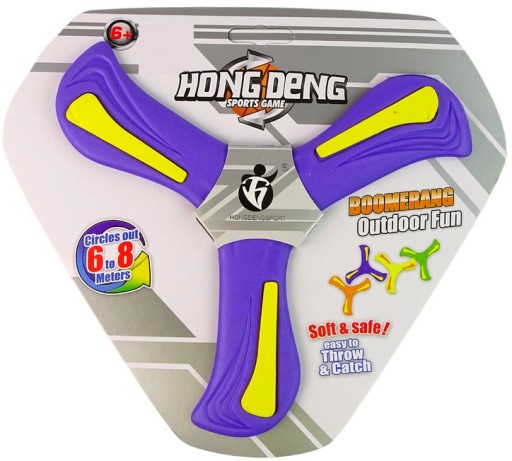 FLEXIBILNÝ BOOMERANG ĽAHKÝ PENOVÝ DISK BOOMERANG