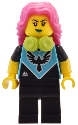 LEGO figúrka col425 71045 E-športový hráč LEN FÓRA bez príslušenstva