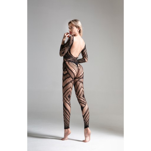 Bodystocking s dierkou a pančuchami, komplet