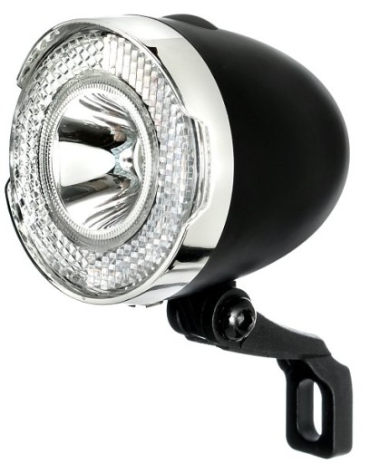 Predná cyklistická LED lampa XC-230 napájaná z batérie