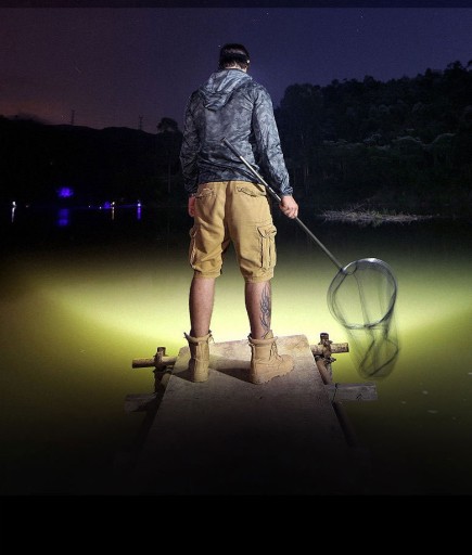 ČELOVÁ LAMPA 5 x LED VÝKONNÁ XPE USB BATÉRIA