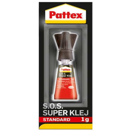 Pattex Super Glue SOS instantné lepidlo 1g
