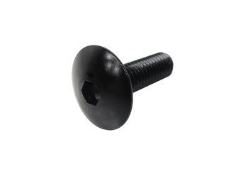 SKRUTKY, HLINÍKOVÉ KLAPKY SKRUTKA, 6MM, ČIERNA