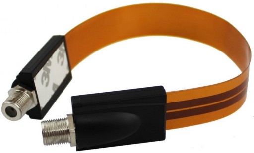 Okenný priechod pre DVB-T2 SLIM anténu