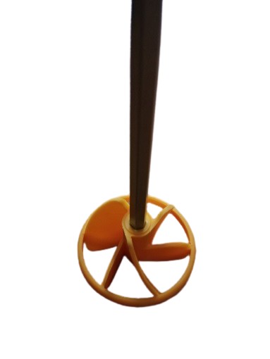 Univerzálna miešačka na živice, farby a laky, 74 mm