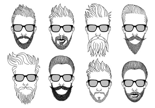 ŠABLONA hrebeňa na úpravu BEARD