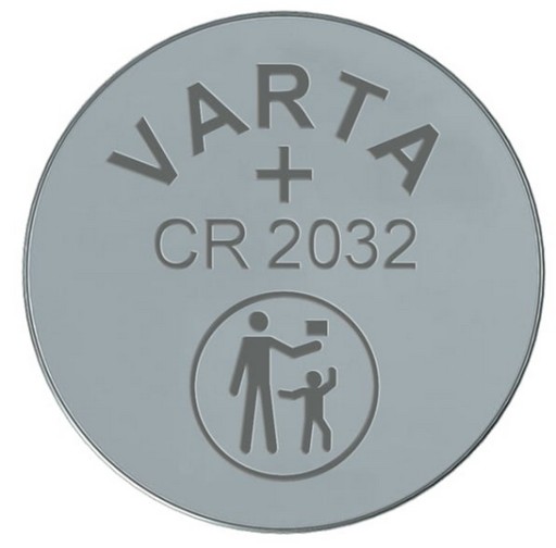 1x VARTA CR2032 DL2032 2032 3V lítiová batéria