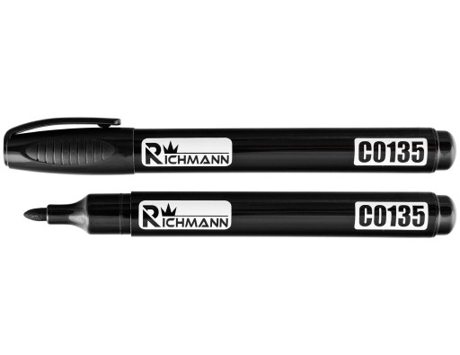 STAVEBNÝ OZNAČOVAČ 2mm HRUBÝ C0135 RICHMANN ČIERNA