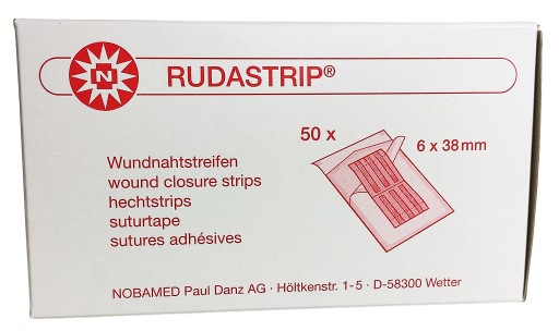 Rudastrip páska na zapínanie 6mmx38mm 6 ks.