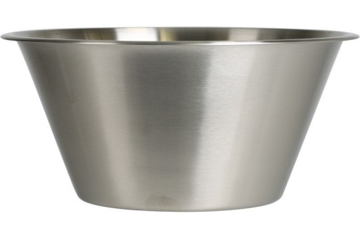 Miska z nerezovej ocele 950 ml strieborná