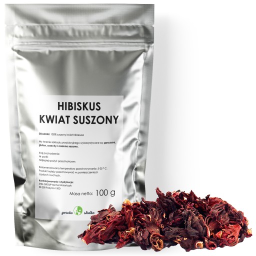 IBIŠKOVÝ ČAJ sušený kvet ibišteka 100g