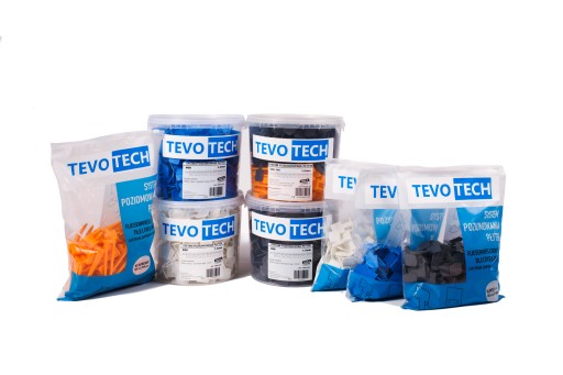 Systém vyrovnávania dlaždíc TEVOTECH 100 ks. 1,0 mm