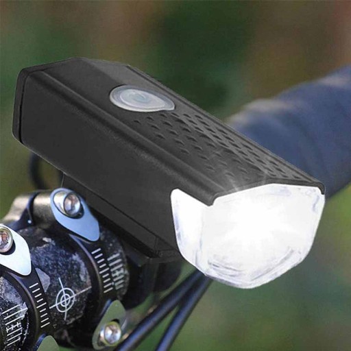 BIKE LAMPA USB SVETLÁ NA BICYKEL SET + ZADNÉ