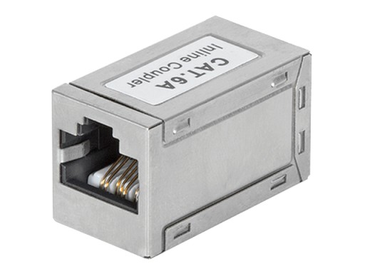 RJ45/8P8C kat.6A konektor STP tienená zásuvka-zásuvka LogiLink