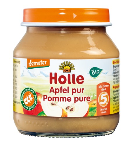 Jablkové pyré 125g Holle