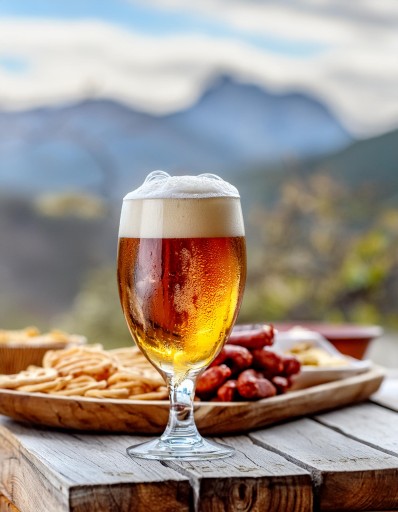 POKAL, PIVNÉ POHÁRKY NA NOŽKU, KOKTEJLY 500ml