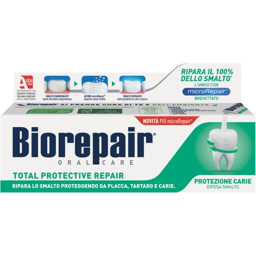 Biorepair Total ochranná pasta bez fluoridu 75 ml
