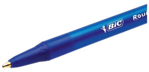 BIC okrúhle STIC CLIC AUTOMATICKÉ guľôčkové pero, MODRÉ