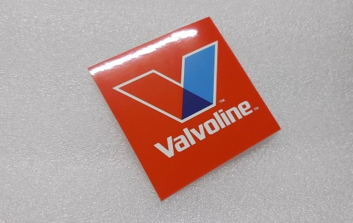NÁLEPKA S LOGOM VALVOLINE OIL 7 x 7 cm