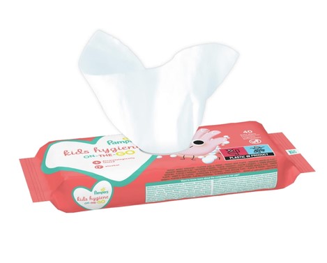 PAMPERS KIDS HYGIENA NA CESTÁCH VLHČENÉ Utierky 3x40=120 KS