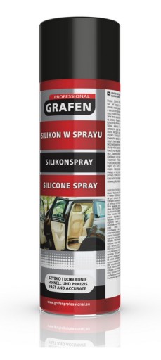GRAFEN PROFESSIONAL silikónový sprej 500ml