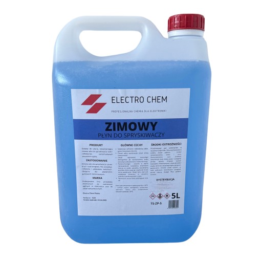 Electro Chem 5L zimná kvapalina do ostrekovačov -22°C