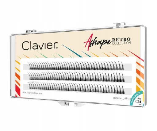 CLAVIER Retro Tvar mihalníc trsy 14 mm C natočenie