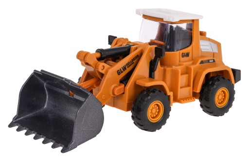 stavebné auto pre dieťa, DOLÁR s pohyblivým vedierkom + pohon