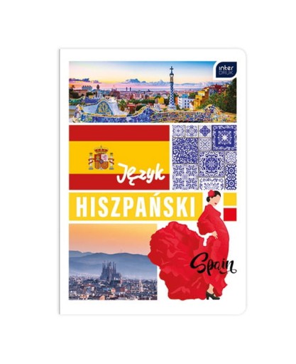 Zápisník A5/60k mriežka Int Spanish Fol A 5