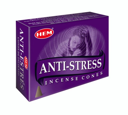 Antistresové vonné tyčinky HEM 10ks kornútky