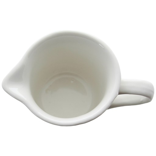 PORCELÁNOVÁ KONVIČKA NA MLIEČKO NA KRÉM