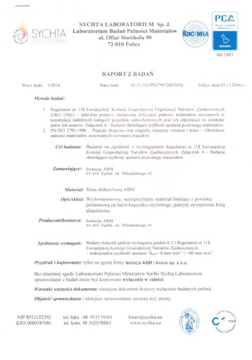 ABM Extreme zvukotesná rohož, alu-butyl, PREMIUM Class 2,5mm 20x25cm