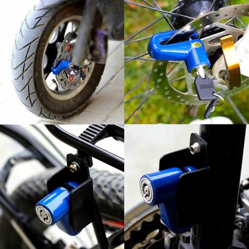 Zámok motora bicykla pre zámok brzdového kotúča