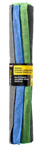 MÔJ AUTA Z MIKROVLÁKNA Utierky 50x50cm - 3KS
