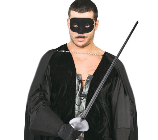 ZORRO MASKA + SADA RÝCHLOSTI PRE ZORRO