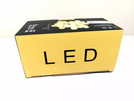 LED svietidlá dekoračné drôty 5m 50LED teplá biela