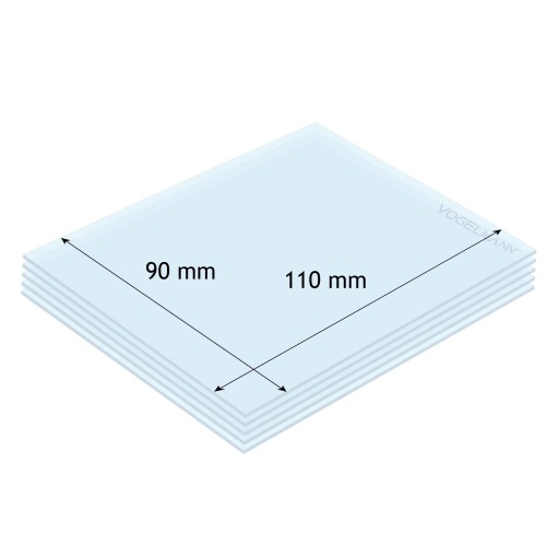 Vogelmann Ochranné PVC sklo 90x110mm (5ks)