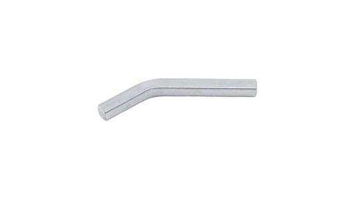 Zalomený klinový kľúč pre plné hriadele s drážkou 6,3mm/6,3mm L=75mm