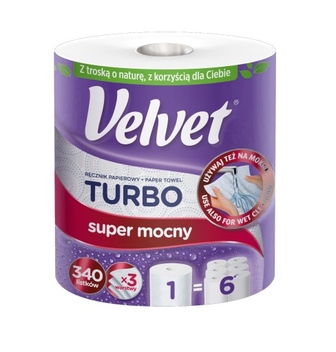 ZAMATOVÁ PAPIEROVÁ UTERÁK TURBO EXTRA PEVNÁ A NASÁVANÁ 1 ROLKA