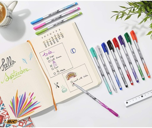 BIC INTENZITA STREDNÁ ČIERNA VODA PRECÍZNE KONCOVÉ PERO