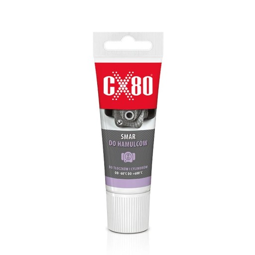 CX80 TUK PRE VODIČA BRZDOVÝCH PIESTOV RÚRA 40g