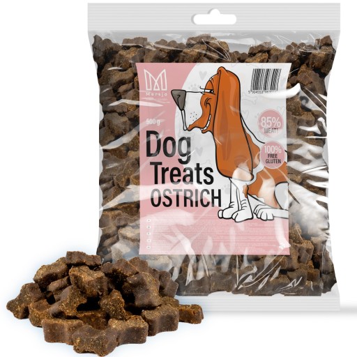 MÄSOVÉ TRENAŽÉRY PSA MERSIO PŠTROSKÁ POHODA 85% MÄSO 500g