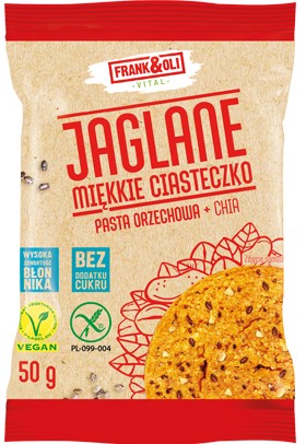 Arašidová pasta + Chia sušienka bez pridaného cukru