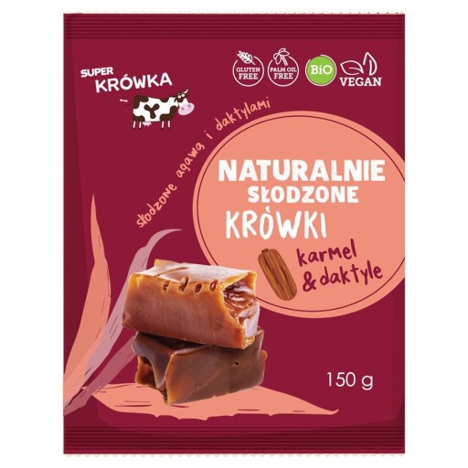 Fudge sladený agáve a datle EKO Super Krówka, 150g (Super Krówka) Supe