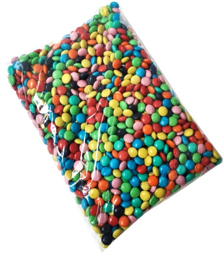 Mini Planetki dražé s mliečnou čokoládou Lentilki 500g