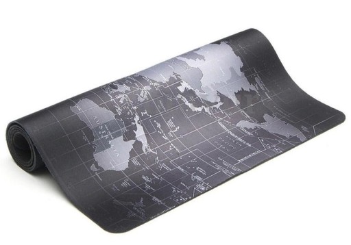 VEĽKÁ PODLOŽKA POD MYŠ 80x30 SVET MAPA KANCELÁRIA