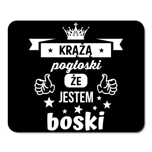 Vtipná podložka pod myš ZA DARČEK