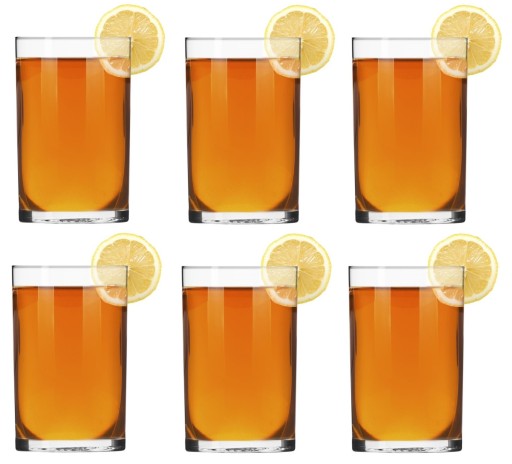 Krosno klasické poháre na kávu a čaj 250ml, 6ks